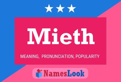 ملصق اسم Mieth