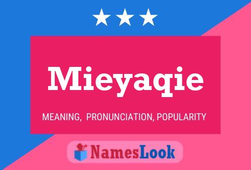 ملصق اسم Mieyaqie