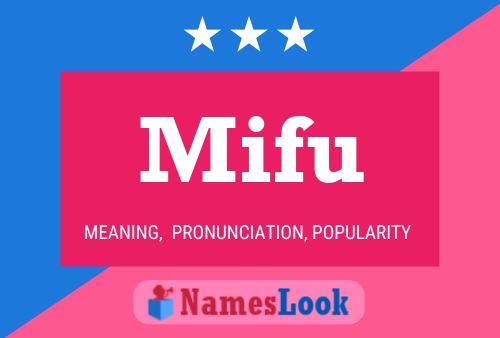 ملصق اسم Mifu