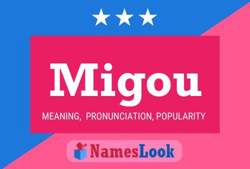 ملصق اسم Migou