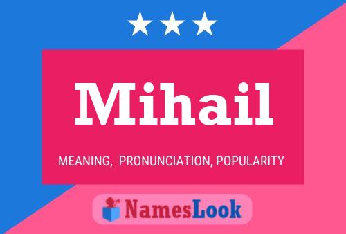 ملصق اسم Mihail