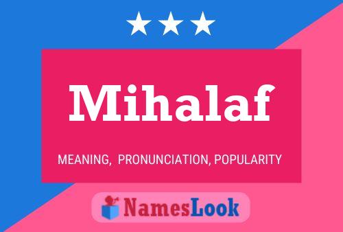 ملصق اسم Mihalaf