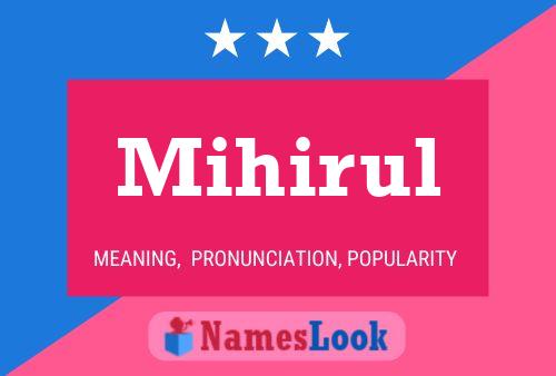 ملصق اسم Mihirul