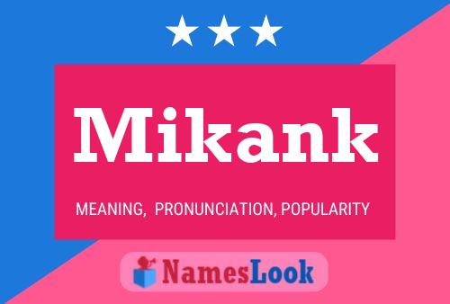 ملصق اسم Mikank