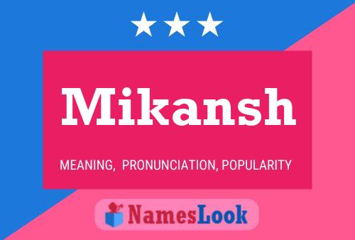 ملصق اسم Mikansh