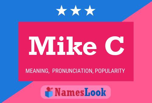 ملصق اسم Mike C