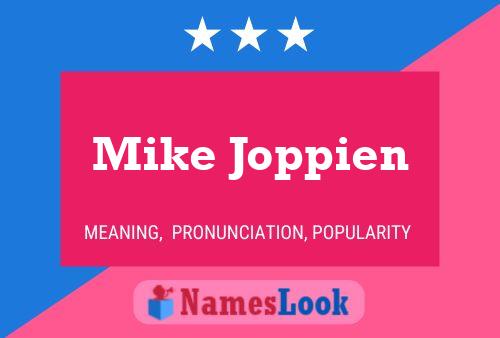 ملصق اسم Mike Joppien