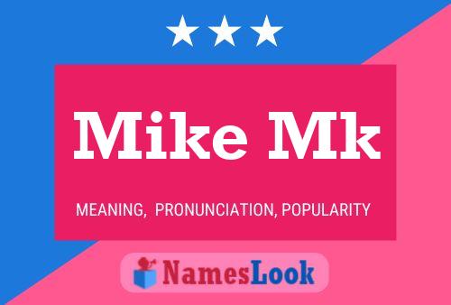 ملصق اسم Mike Mk