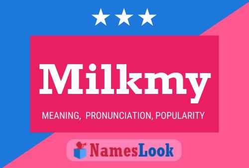 ملصق اسم Milkmy