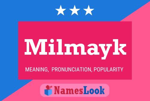 ملصق اسم Milmayk