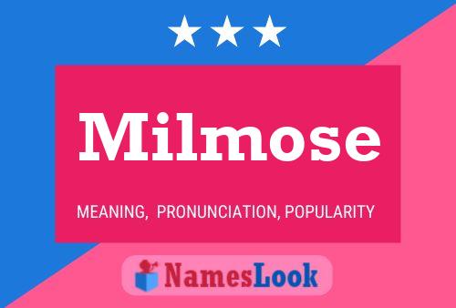 ملصق اسم Milmose