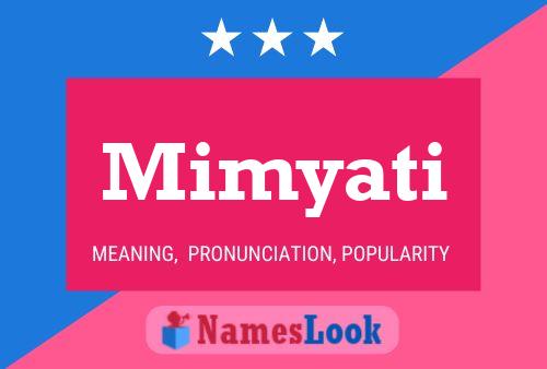 ملصق اسم Mimyati