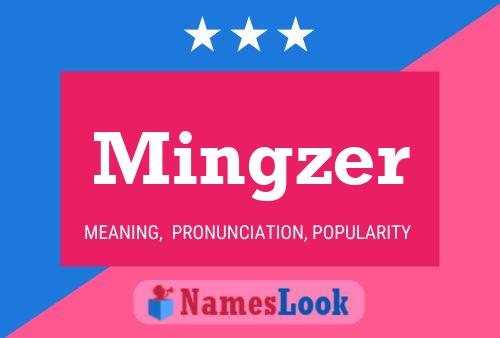 ملصق اسم Mingzer