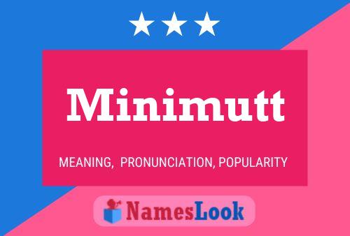 ملصق اسم Minimutt