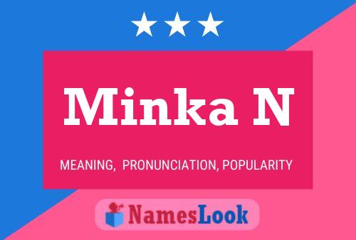 ملصق اسم Minka N