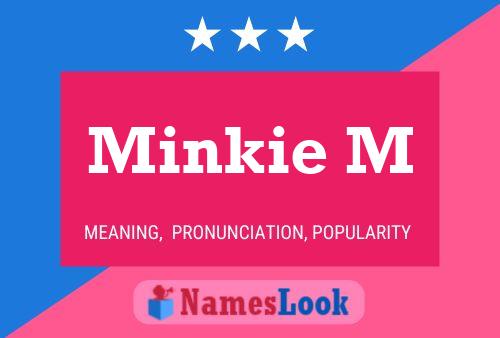 ملصق اسم Minkie M