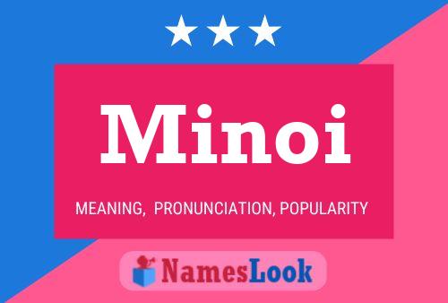 ملصق اسم Minoi