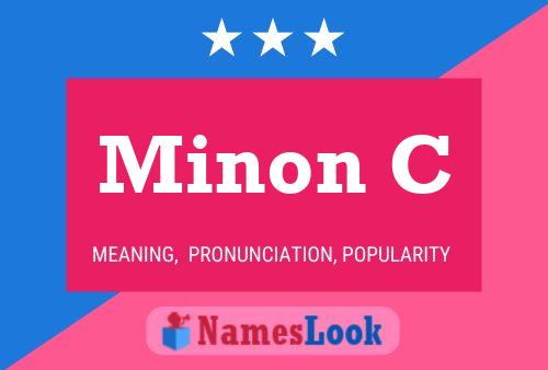 ملصق اسم Minon C