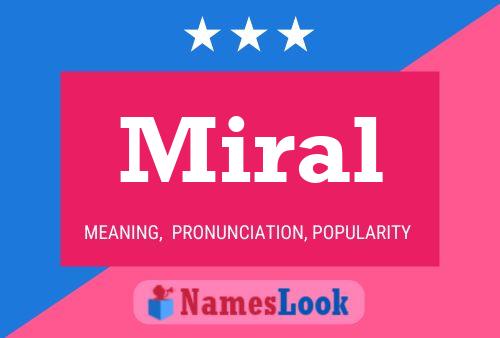 ملصق اسم Miral