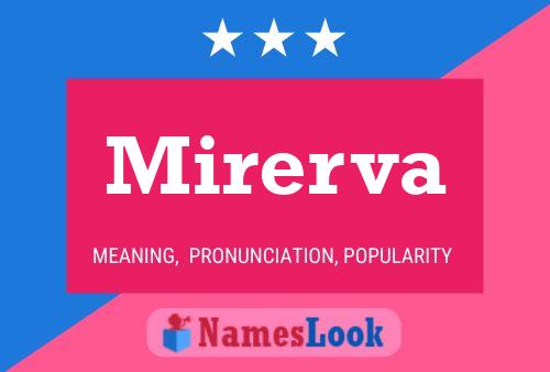 ملصق اسم Mirerva