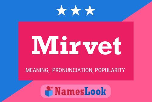 ملصق اسم Mirvet