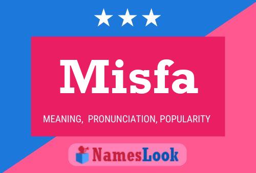 ملصق اسم Misfa