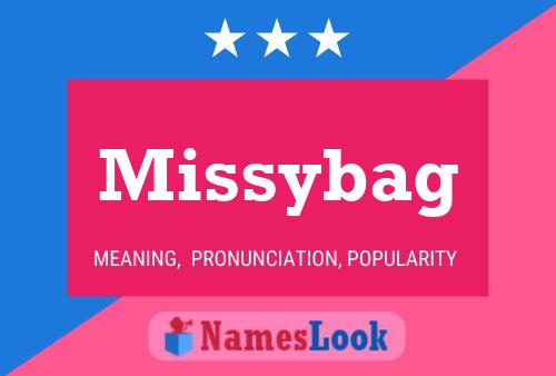 ملصق اسم Missybag