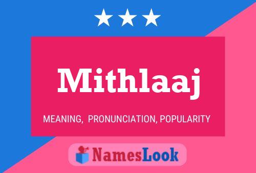 ملصق اسم Mithlaaj