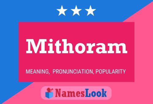 ملصق اسم Mithoram