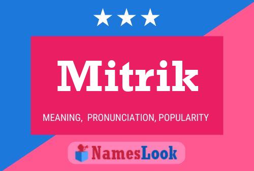 ملصق اسم Mitrik