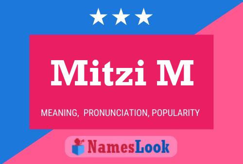 ملصق اسم Mitzi M