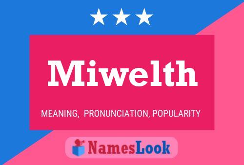 ملصق اسم Miwelth