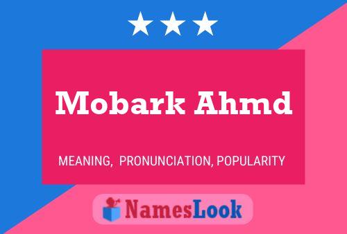 ملصق اسم Mobark Ahmd