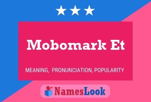 ملصق اسم Mobomark Et