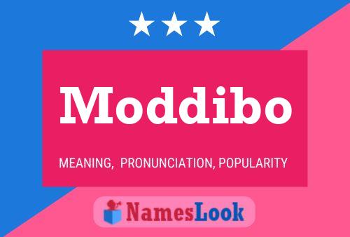 ملصق اسم Moddibo