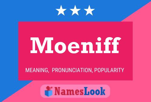 ملصق اسم Moeniff