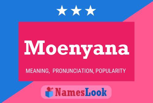 ملصق اسم Moenyana