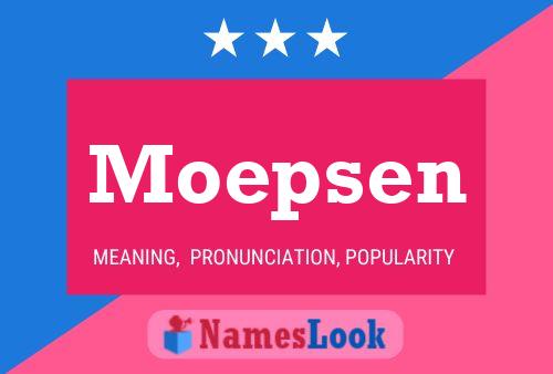 ملصق اسم Moepsen