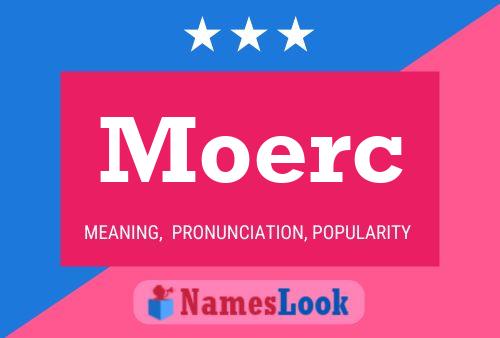 ملصق اسم Moerc