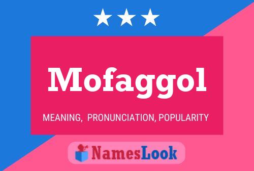 ملصق اسم Mofaggol