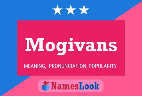 ملصق اسم Mogivans