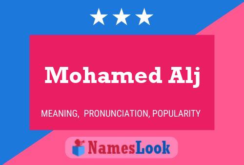 ملصق اسم Mohamed Alj