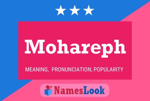 ملصق اسم Mohareph