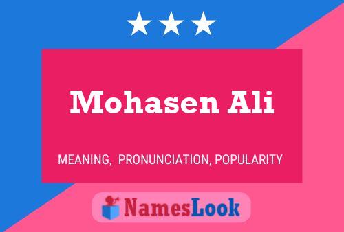 ملصق اسم Mohasen Ali