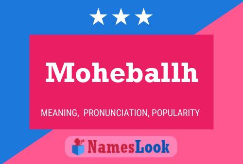 ملصق اسم Moheballh