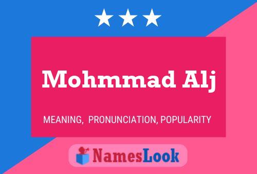 ملصق اسم Mohmmad Alj