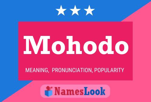 ملصق اسم Mohodo