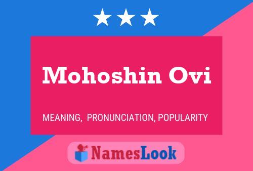 ملصق اسم Mohoshin Ovi