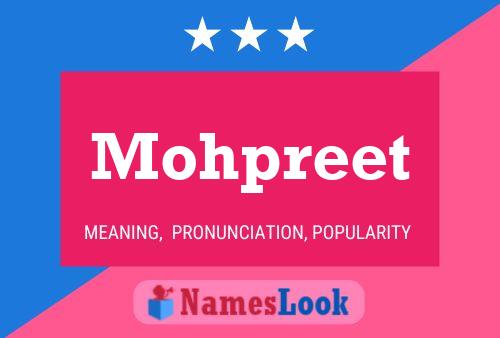 ملصق اسم Mohpreet