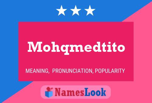 ملصق اسم Mohqmedtito